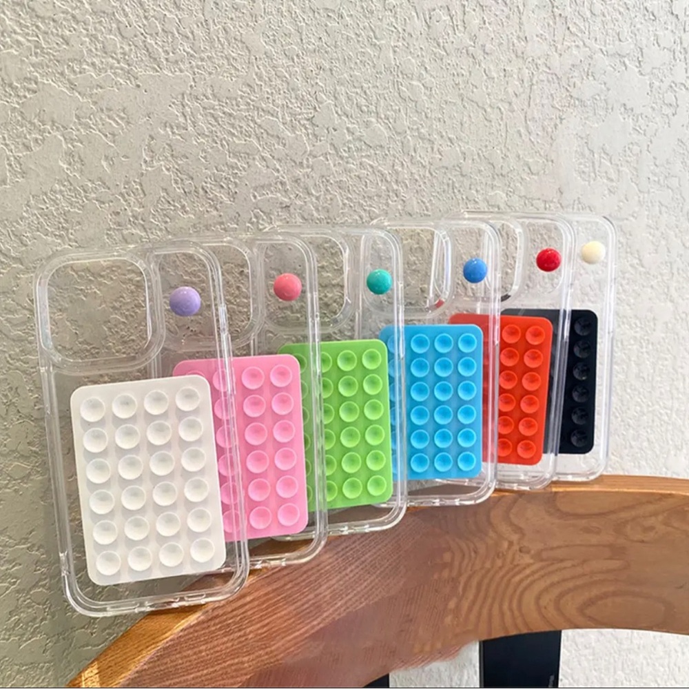 Phone case stickable on anything